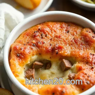 My Family's Steamed Beef Suet Pudding | Hearty Comfort Food Delight Recipe Card