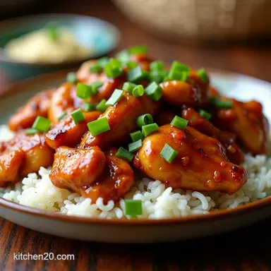 Easy Crockpot Teriyaki Chicken Recipe Sticky Weeknight Dinner Recipe Card