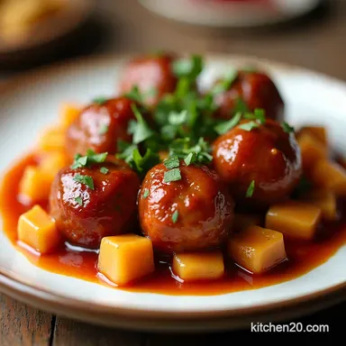 The Best Homemade Sweet and Sour Sauce for Meatballs 17 Mins