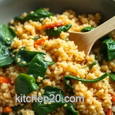 My Easy Stir-Fry Quinoa with Healthy Spinach: A Delicious Power Bowl