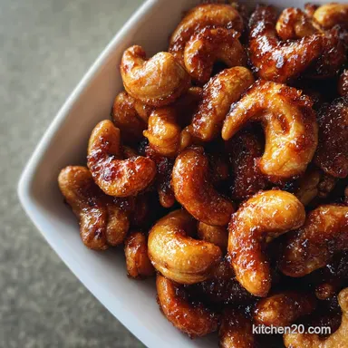 Candied Cashews: Shattering Sugar Crust