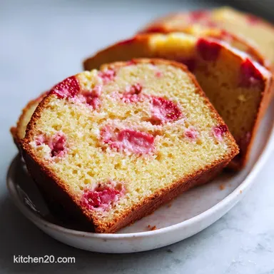 Strawberry Pound Cake: Velvety Crumb Recipe Card