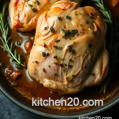 Easy & Juicy Chicken Thighs in Oven: My Fail-Proof Herb Glazed Method Recipe Card