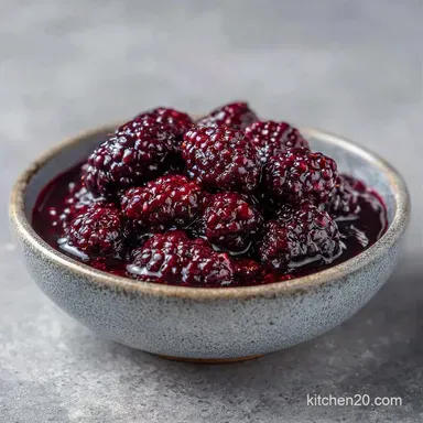 Mulberry Snack in 30 Minutes Recipe Card