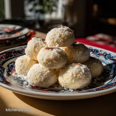 Traditional Sugar Free Russian Tea Cakes - Gluten-Free Recipe Recipe Card