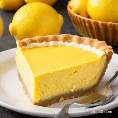 Sunshine Lemon Icebox Pie Recipe Easy NoBake Delight