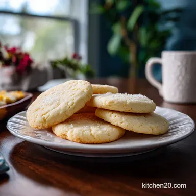 Sweet Small Batch Sugar Cookies in 20 Minutes Recipe Card