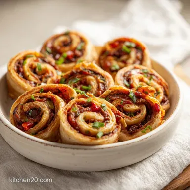 Taco Pinwheel Recipe in 30 Minutes Recipe Card