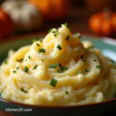 Thanksgiving Timeline SOS NoSweat Creamy Mashed Potatoes Recipe Card