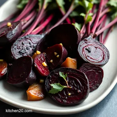 The Best Way How to Roast Beets: Sweet & Earthy Recipe Card