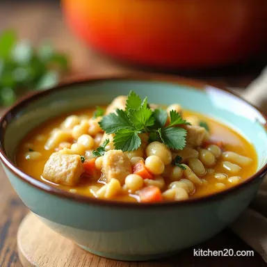 My Secret Silky Keto White Chicken Chili Paleo Whole30 No Beans Needed Recipe Card