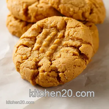 Easy Peanut Butter Cookies: My 3-Ingredient Miracle! Recipe Card