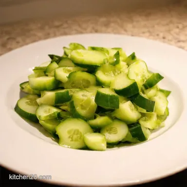 The Easiest Tangy Cucumber Salad A 10Min Wonder Recipe Card