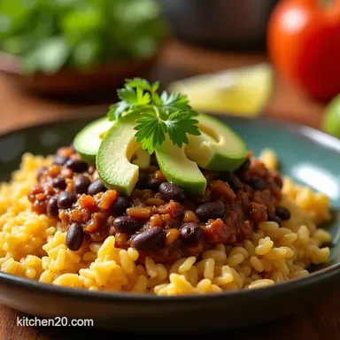 Easy Crockpot Black Bean Burritos and Rice The HandsOff Smoky Weeknight Dinner Recipe Card
