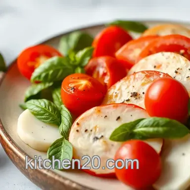 Caprese Salad Recipe: Taste Italian Sunshine in Minutes!
