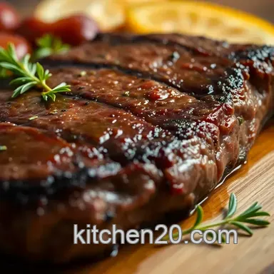 Juicy medium steak: Restaurant-Style at Home Recipe Card