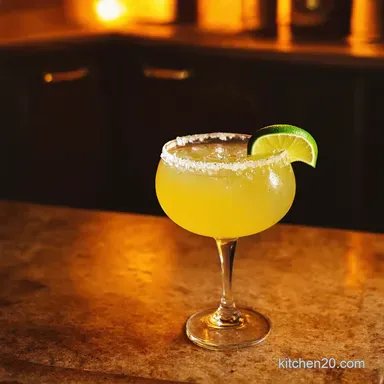 My Secret perfect margarita recipe Queens Gambit Good Recipe Card