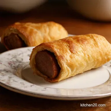 Sausage Roll Recipe The Quintessential Flaky Classic Recipe Card