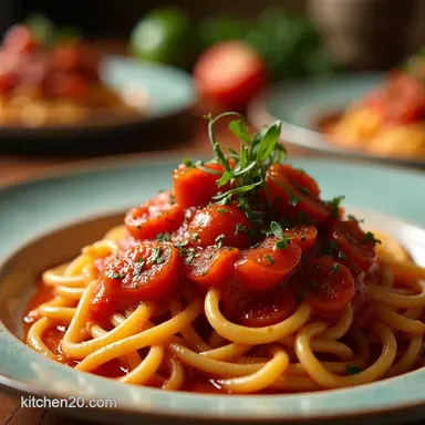 Roasted Tomato Pasta Sauce My Best SlowRoast Method for Deeply Savoury Flavour Recipe Card