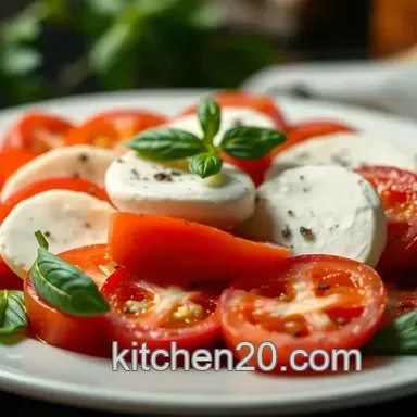 Caprese Salad: Sunshine on a Plate (Easy Recipe!)