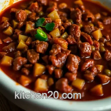 Ultimate Classic Beef Chili: My Warm & Hearty Recipe Recipe Card