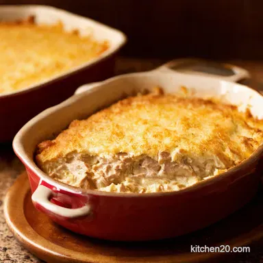 Creamy Turkey Casserole Nans Comfort Reimagined Recipe Card