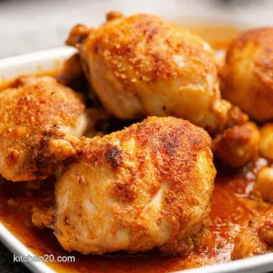 Crispiest Baked Chicken Thighs Best Way to Cook Chicken Recipe Card