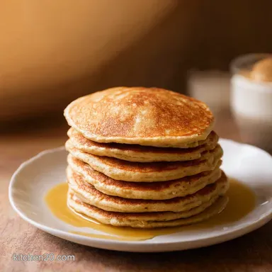 Fluffy Oatmeal Pancakes Better Than Grandmas Recipe Card