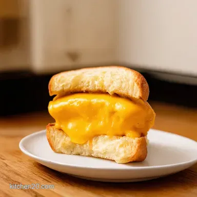 My GoTo Cheese Sandwich Recipe Golden Gooey Recipe Card