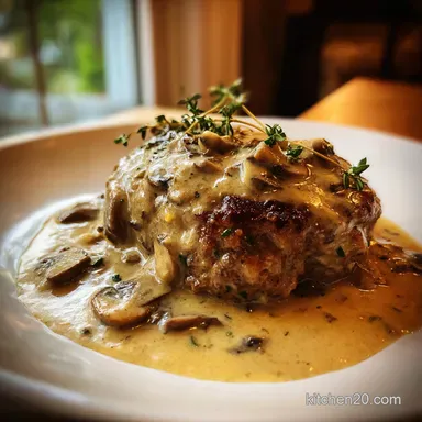 The Ultimate Salisbury Steak with Mushroom Gravy Proper Comfort Food