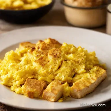 How To Scramble Tofu My Ultimate Vegan Breakfast FryUp Recipe Card