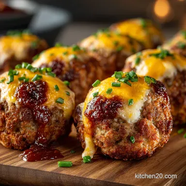 Garlic Parm Cheeseburger Bombs The Best Game Day Snack Recipe Card