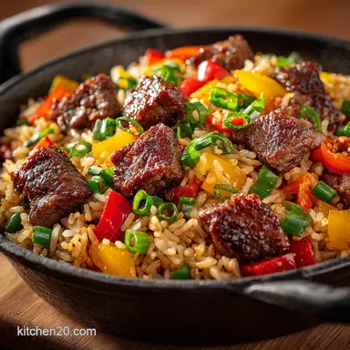 Ultimate Beef Fried Rice A My Weeknight Takeout Secret