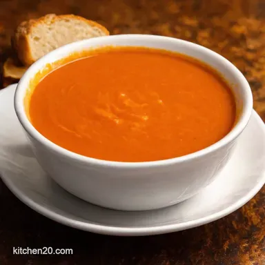 Creamy Tomato Soup Bread Bowl Recipe Comfort Food Heaven Recipe Card