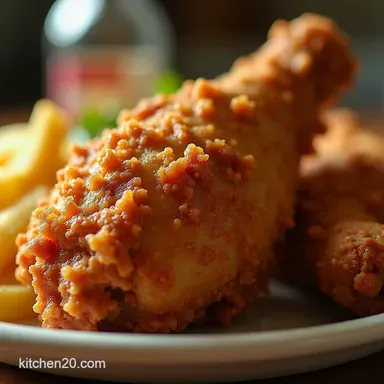 Best Crispy Southern Fried Chicken Recipe Buttermilk Brine Magic Recipe Card
