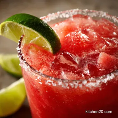 Watermelon Margarita: The Ultimate Fresh Summertime Sip Recipe Card