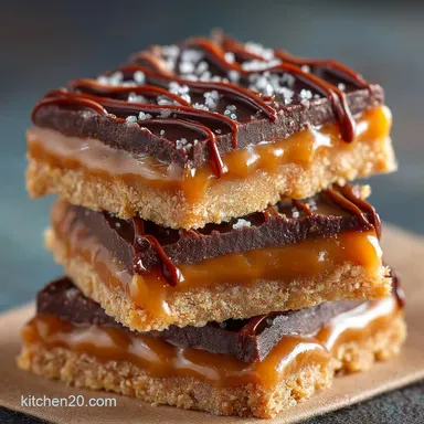 The Ultimate Graham Cracker Toffee Bars Recipe Sticky Buttery Easy Recipe Card