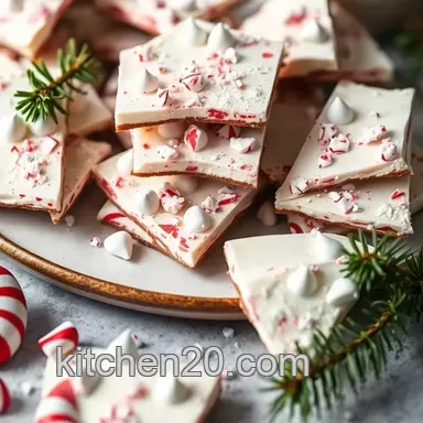 Easy Peppermint Bark Recipe: Ultimate Holiday Treat Recipe Card