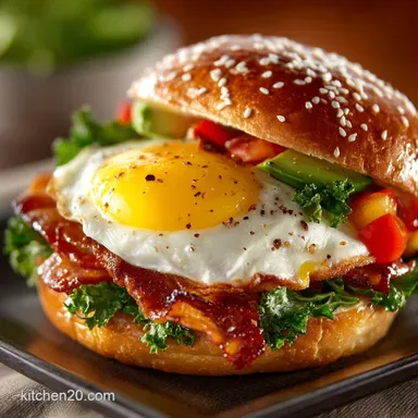 Foolproof MakeAhead Breakfast Sandwich No More Soggy Bottoms Recipe Card