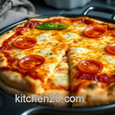 Ultimate Pan Pizza Recipe: Crispy, Chewy & Irresistible Comfort Food Recipe Card