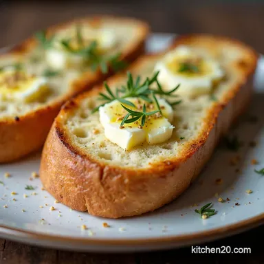 The Proper Posh Garlic Bread Recipe Roasted Garlic Butter
