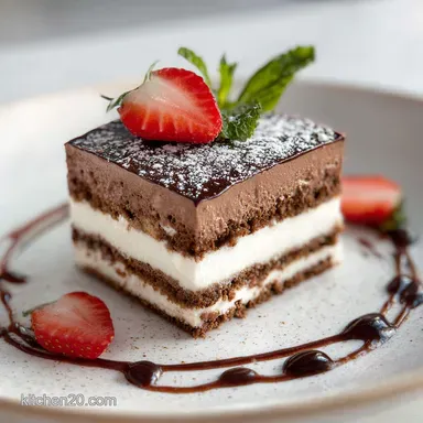 Valeria Recipe Dessert with Chocolate: Baked in 20 Minutes