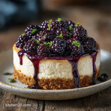 Vegan Mulberry Dessert for 8 Servings