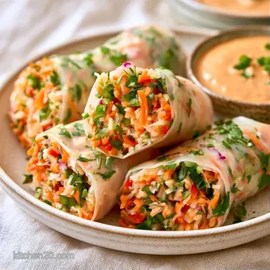Veggie Summer Rolls with Tofu Recipe Card