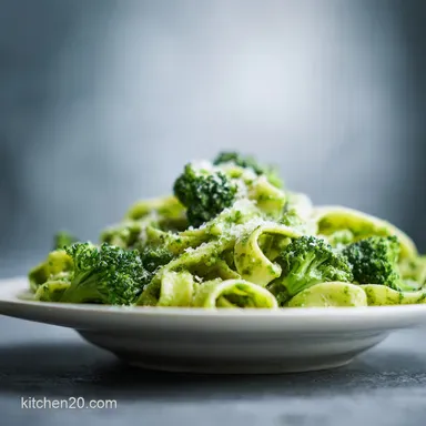 Broccoli Pasta Recipe: Silky Sauce in 20 Minutes Recipe Card