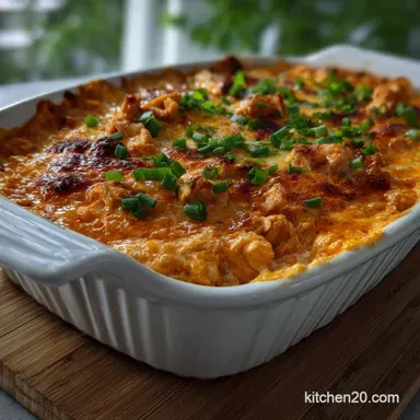 buffalo chicken dip: Velvety, No-Oil-Separate Recipe Recipe Card