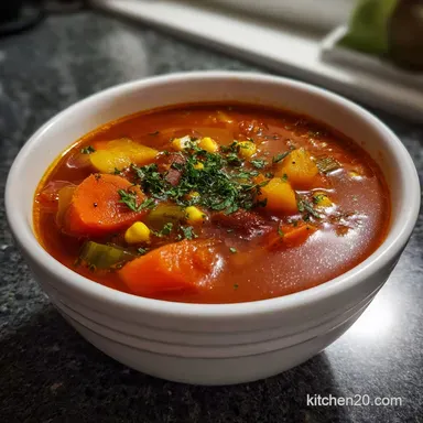 Creamy Vegetable Soup Recipe - Quick Easy Blend