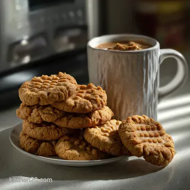 Peanut Butter Cookies: Velvety & Structured Recipe Card