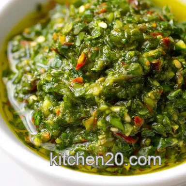Italian Salsa Verde Recipe: Zesty & Ready in 20 Minutes! Recipe Card