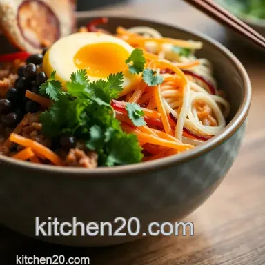 Vibrant Bibimbap Recipe: Taste Seoul in One Bowl! Recipe Card